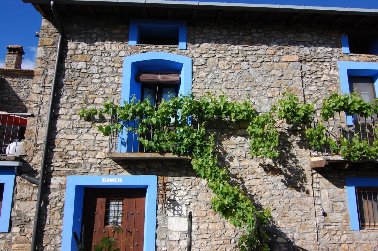 Apartamento El Fenal De Turmo Casa Rural "El Capricho De Nieves" Ласпунья Экстерьер фото